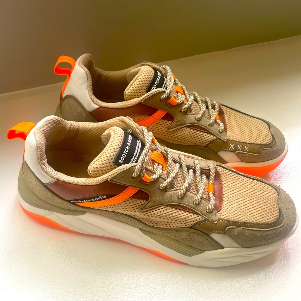 Scotch & Soda Sneaker Sand Cassius